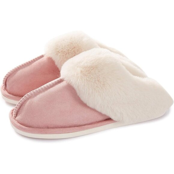 Foam Fluffy Soft Warm Slip On House Anti-Skid Cozy Plush for Womens - Picture 1 of 7